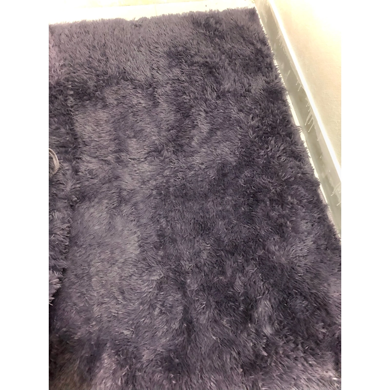 Tấm thảm lông xù màu xám tím sang trọng 1m6x2m2 508221