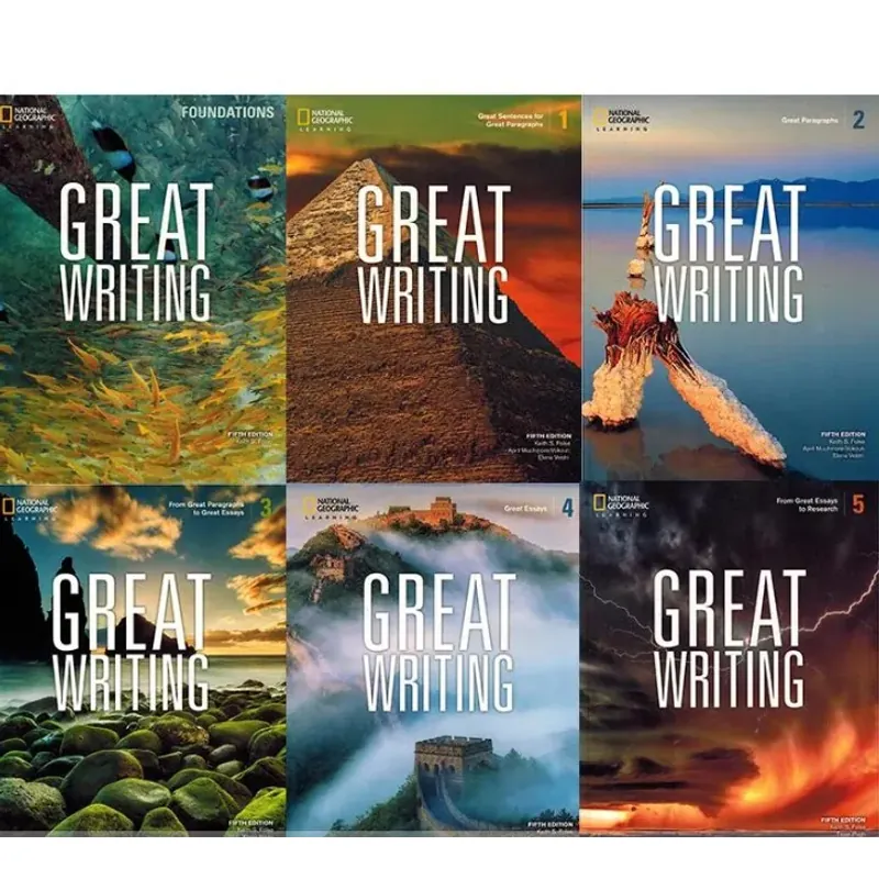 Great writing (Sách nhập) - 6 quyển (Tặng Video + Key) 758748