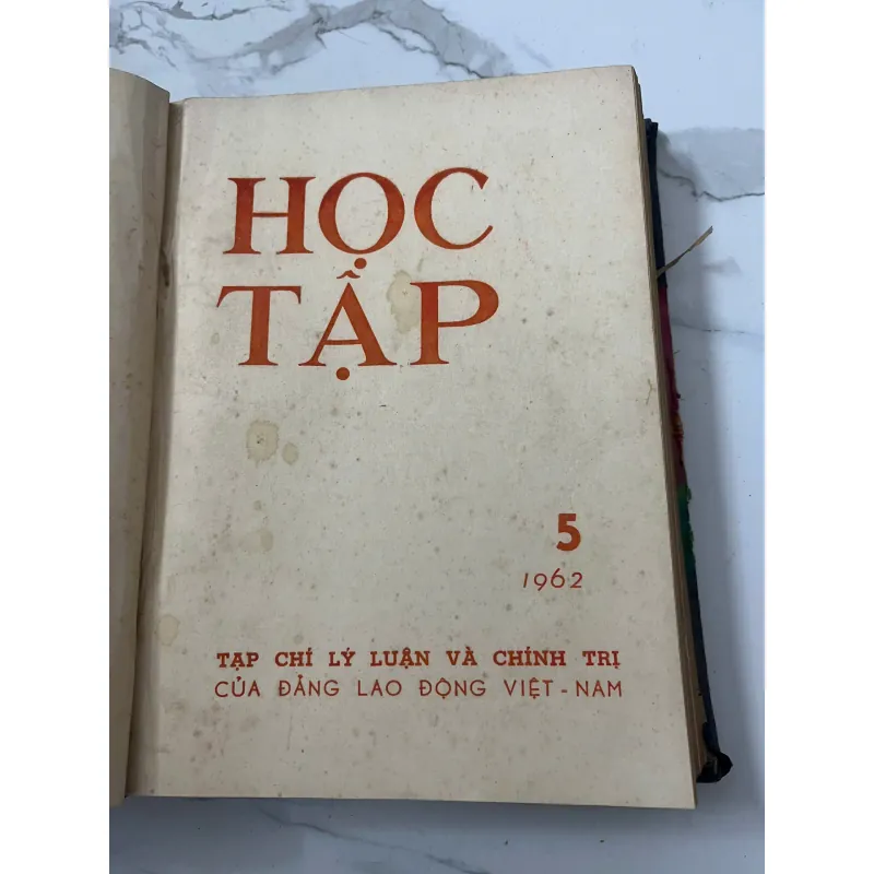 12 số tạp chí Học Tập năm 1962 798728