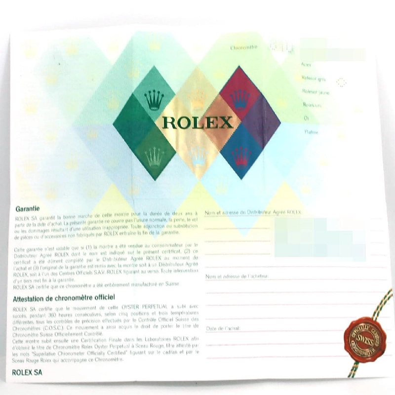 Đồng hồ Rolex Turnograph 116264･3 SSxWG tự động Z - Hàng hiệu chính hãng 882349