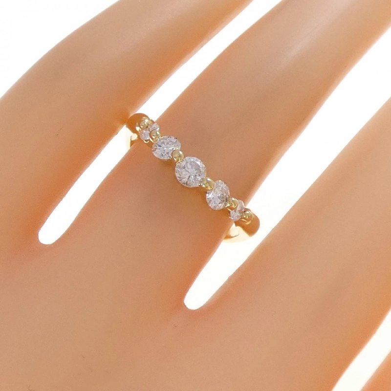 Nhẫn kim cương K18YG - Hàng hiệu Authentic 855323