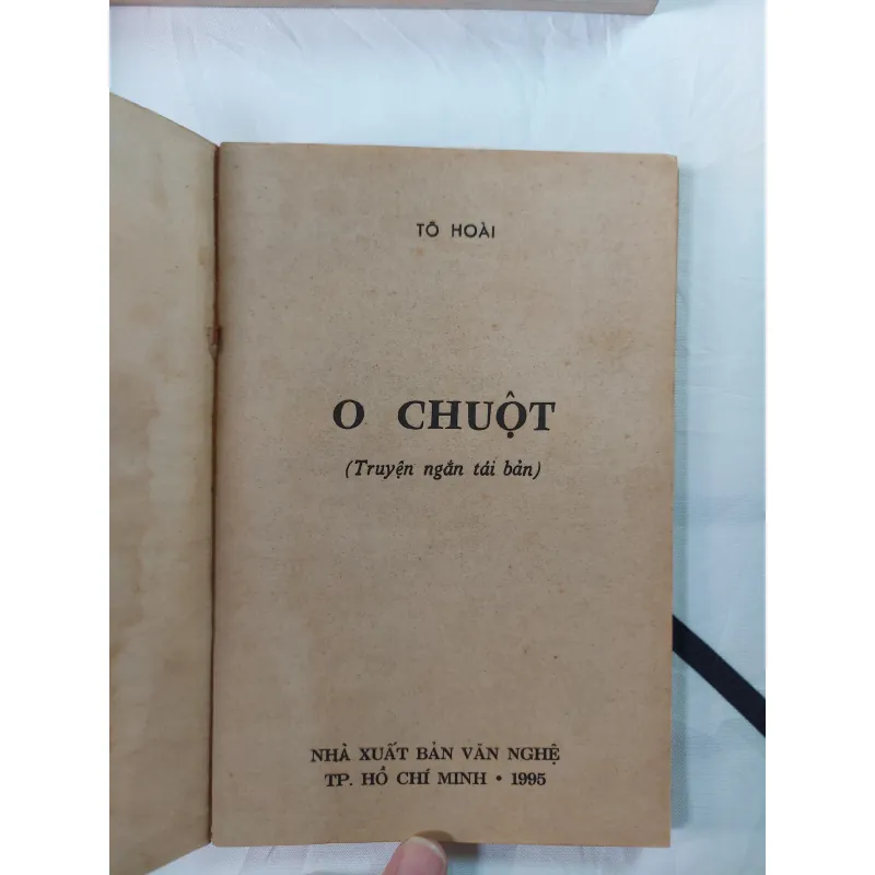 3 quyển - Tuổi Trẻ Hoàng Văn Thụ, Cái Áo Tế, O Chuột • Tác giả Tô Hoài 764269