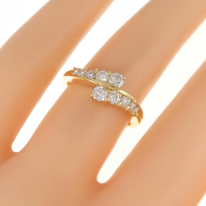 Nhẫn kim cương K18YG 0.50CT 672320