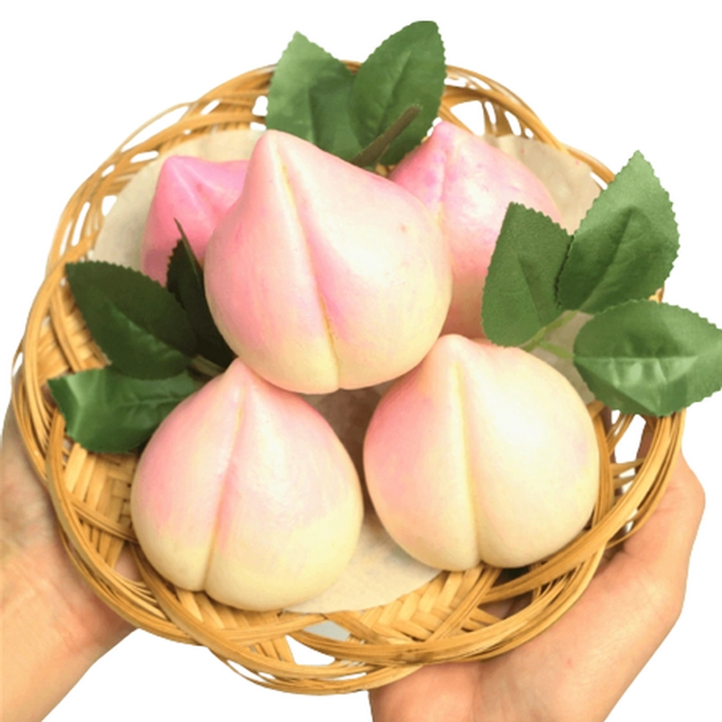Khuôn silicon làm bánh, rau câu, bánh bao, bánh trôi nước Trái đào tiên - Mã số 1187 338476
