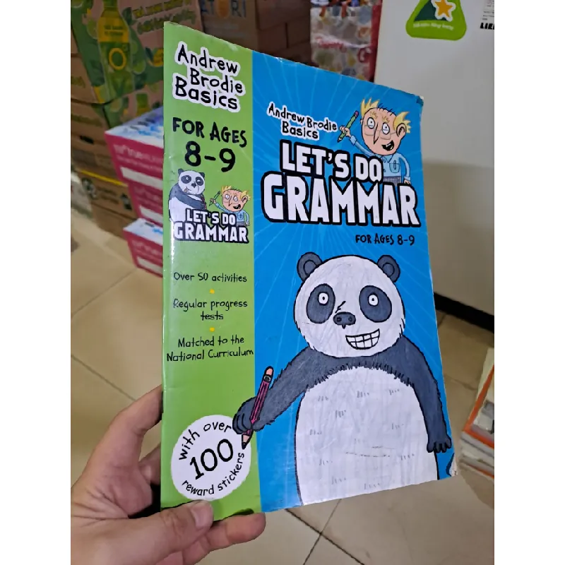 [Sách Cũ SCGR] Let's Do Grammar For Ages 8-9 Andrew Brodie Basics mới 90% chưa viêt, còn miếng dán HCM0808 HỌC NGOẠI NGỮ 681338