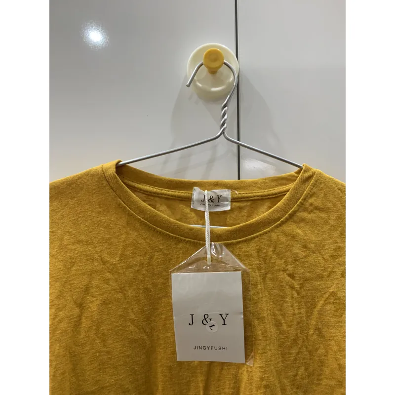 Áo nỉ mỏng vàng mù tạt 757412