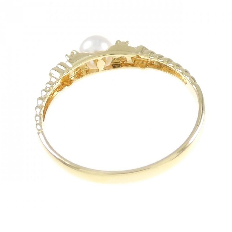 Nhẫn ngọc trai Akoya K18YG 4.3mm 670255