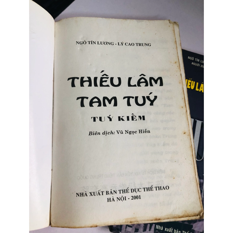 📚 2 CUỐN THIẾU LÂM TÂM TUÝ: TUÝ CÔN & TUÝ KIẾM 542316