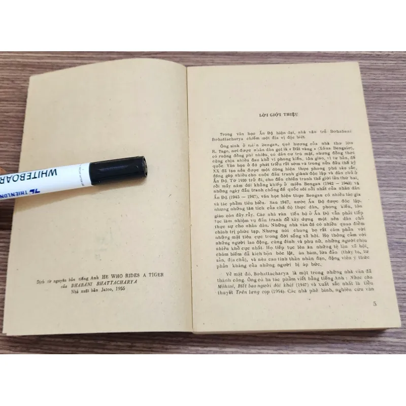 Tác phẩm VH kinh điển Ấn Độ: TRÊN LƯNG CỌP 776272