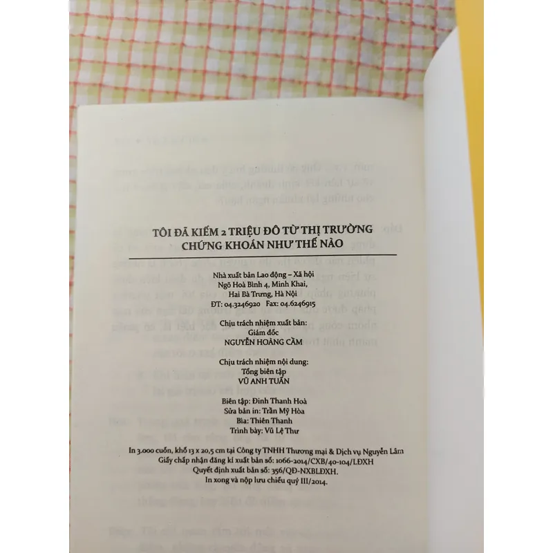 Tôi đã kiếm 2.000.000 đô-la từ thị trường chứng khoán như thế nào? - Nicolas Darvas
 718559