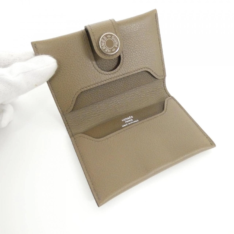 【Sản phẩm chưa sử dụng】Thẻ đựng thẻ Hermes R.M.S. hai màu 084148CK 622386