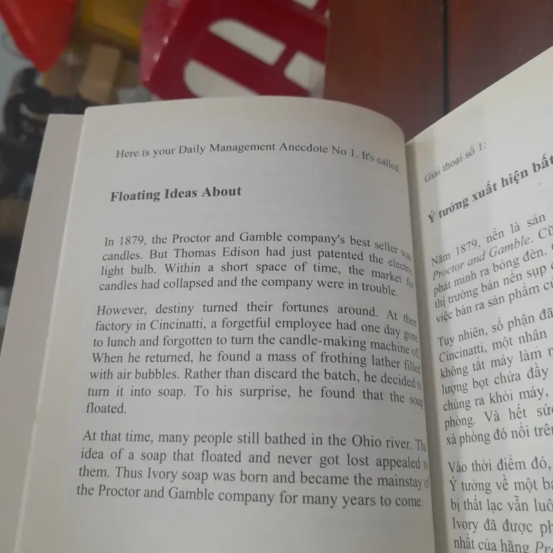 NHỮNG GIAI THOẠI HAY TRONG CUỘC SỐNG VÀ CÔNG VIỆC (song ngữ Anh - Việt) 731208