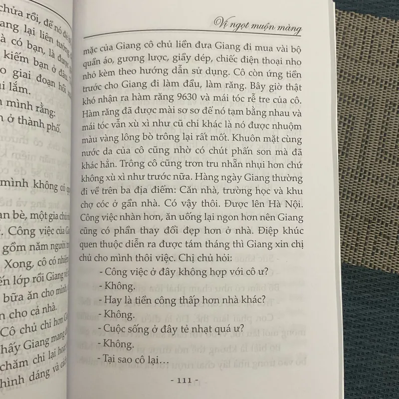 [XÃ HỘI] Vị ngọt muộn màng - Nguyễn Thị Thoa 780574