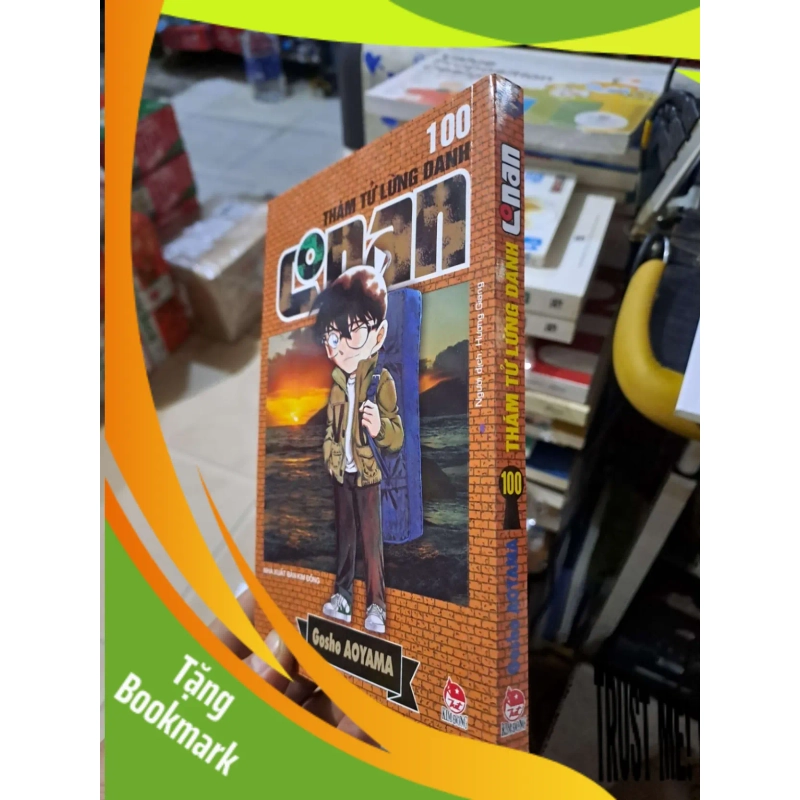 (TẶNG BOOKMARK) Thám Tử Lừng Danh Conan Tập 100 - Gosho Aoyama - mới 90% - TRUYỆN TRANH - RBK3012 952688
