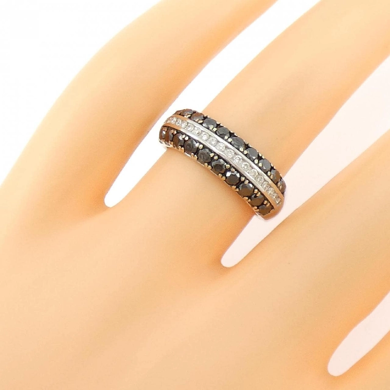 Nhẫn kim cương K18WG/K18BG 1.00CT - Hàng hiệu Authentic 846409