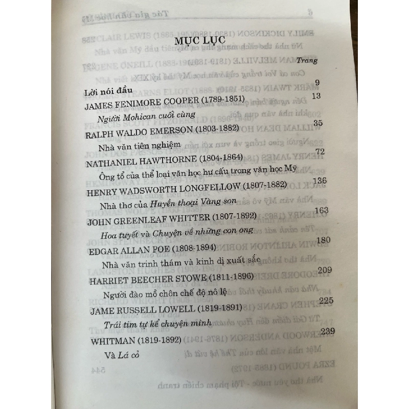 Tác gia văn học Mỹ (thế kỷ XVIII- XX) - Lê Đình Cúc 703471