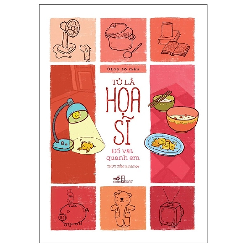 Sách Tô Màu - Tớ Là Họa Sĩ - Đồ Vật Quanh Em (2025) - Thùy Cốm 709123