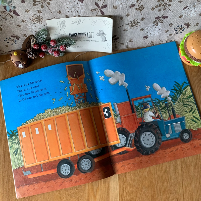 Sách tranh Sticky Jam: The Story of Sugar, Used, Picture Book For Kids 444083