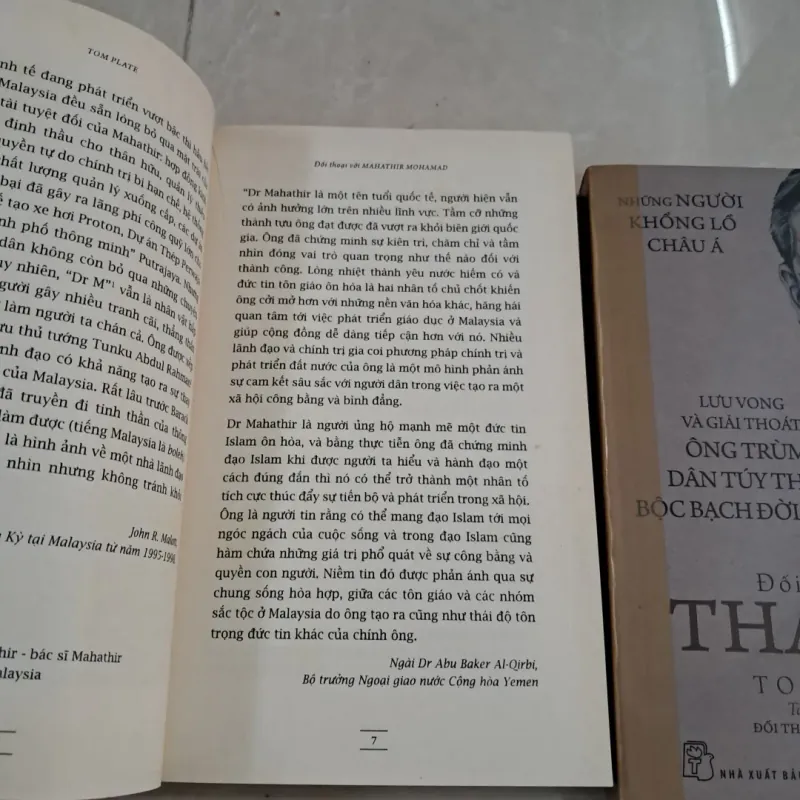 Bộ 2 quyển Đối Thoại Với Mahathir Mohamad 781742