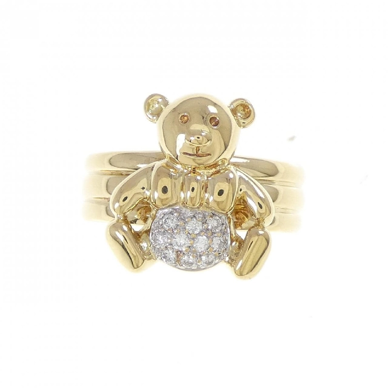 Nhẫn kim cương Bear Ponte Vecchio 0.09CT - Hàng hiệu Authentic 835934
