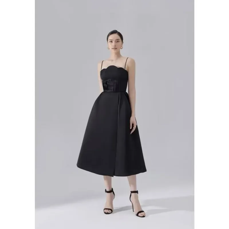 Đầm tiệc đen  782339