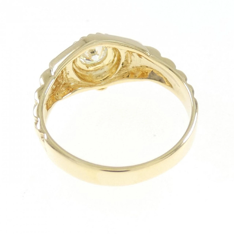 Nhẫn kim cương 750YG 0.27CT 671638