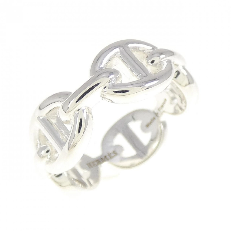 Nhẫn Hàng hiệu Authentic Hermès Chaine d'Ancre 838474