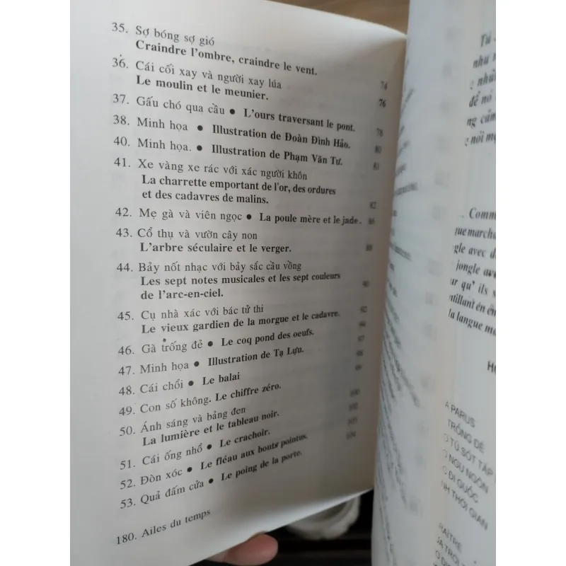 tập thơ song ngữ Việt - Pháp có tiêu đề "Cánh thời gian" (tựa tiếng Pháp: AILES DU TEMPS) 958380