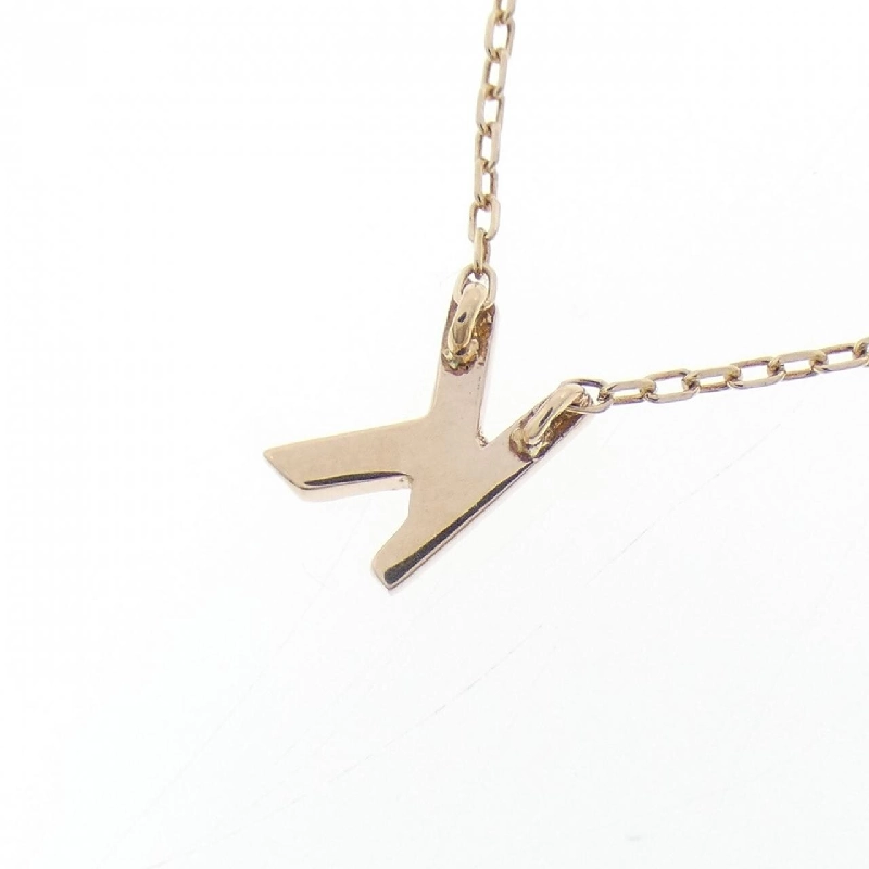 K10YG Chữ cái K Dây chuyền kim cương - Hàng hiệu Chính hãng 856157