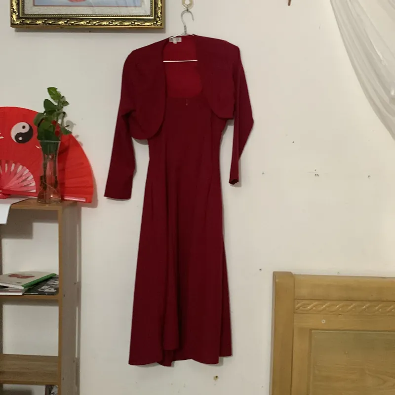 Đầm dạ tiệc 2 chi tiết  927071