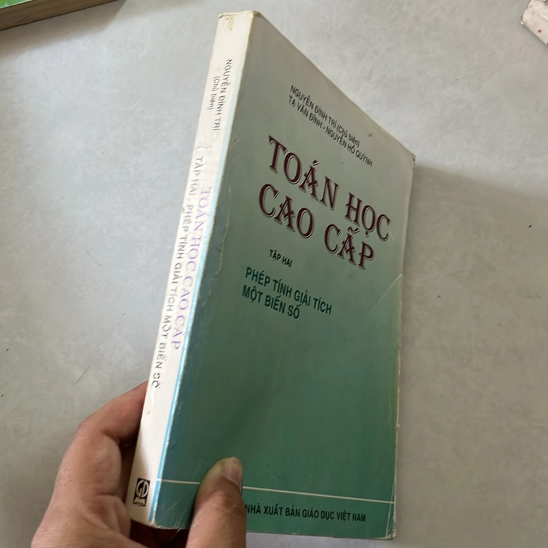 Toán học cao cấp (Tập 1 và 2) - Nguyễn Đình Trí - 2010s 505817