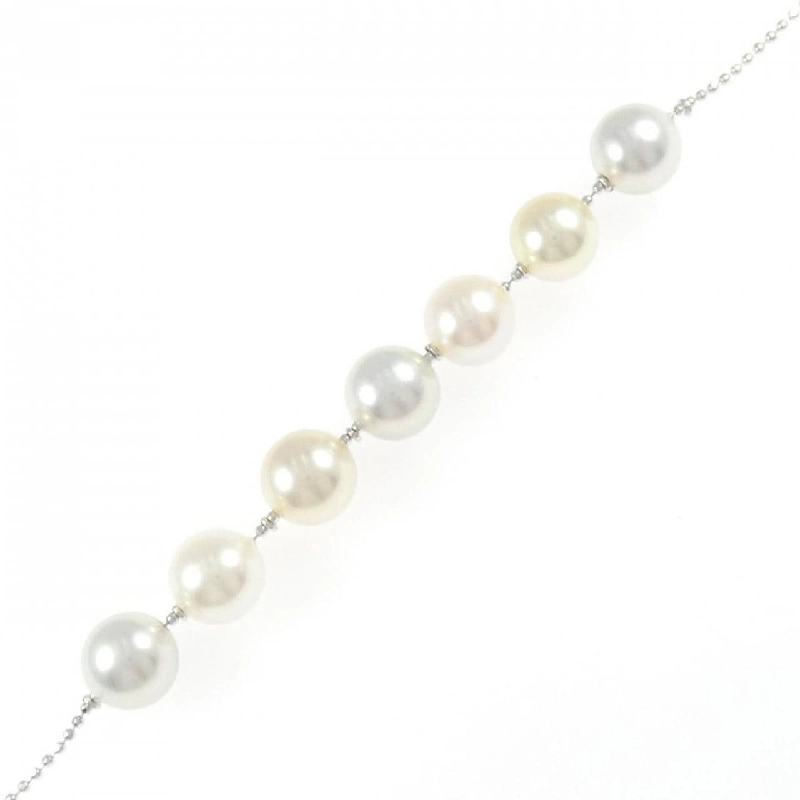 K18WG Vòng tay ngọc trai Akoya - Hàng hiệu Authentic 877609