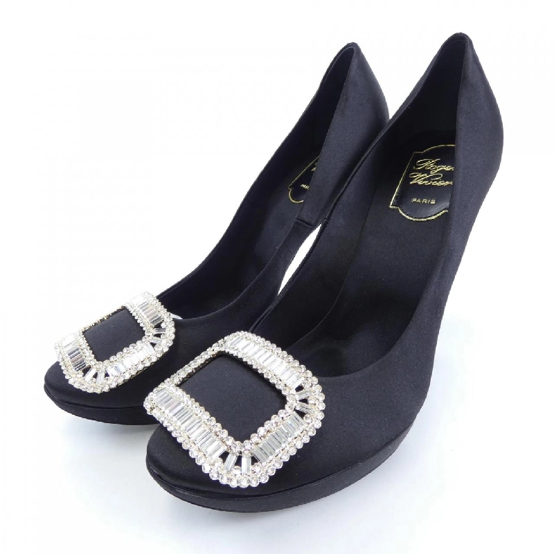 【Mã giảm giá】Giày cao gót ROGER VIVIER 664055