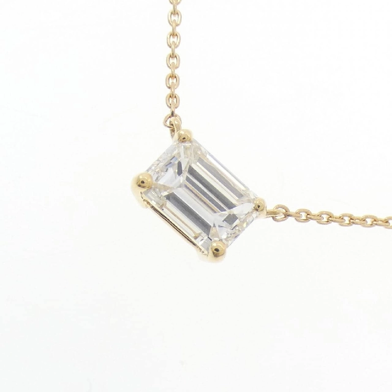 K18YG Dây chuyền kim cương 1.036CT J VS1 cắt hình thoi - Hàng hiệu Chính hãng 873100