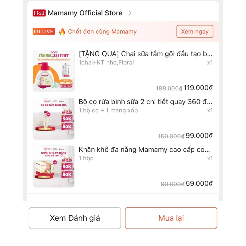 Bọt tắm Mamamy cho bé 972537