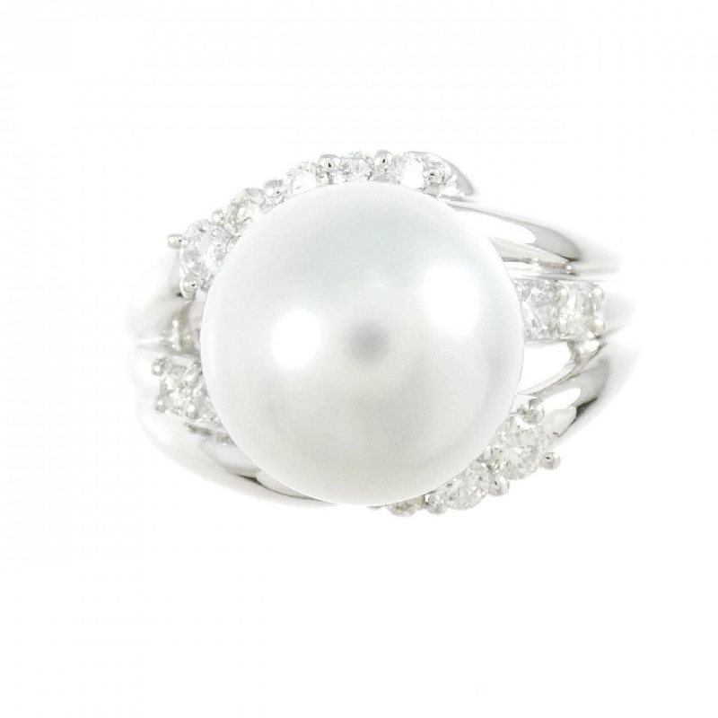 Nhẫn ngọc trai trắng PT900 11.1mm 668054