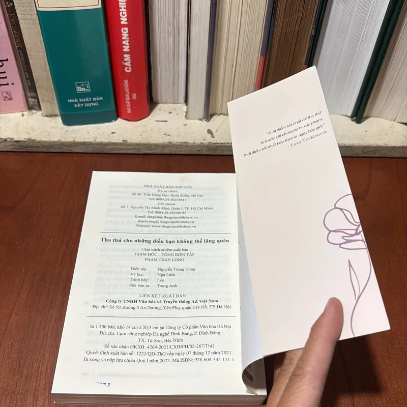 II Sách Kỹ Năng: Tha Thứ Cho Những Điều Bạn Không Thể Lãng Quên - LYSA TERKEURST - 2021 756776