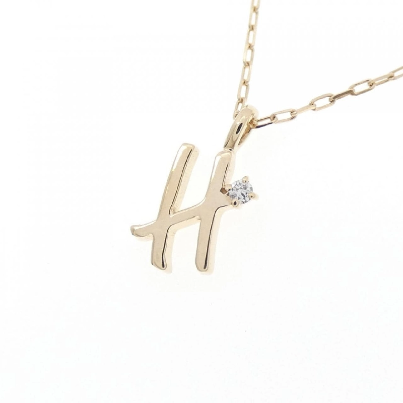 Dây chuyền kim cương chữ cái 4゜C - Hàng hiệu Authentic 845404