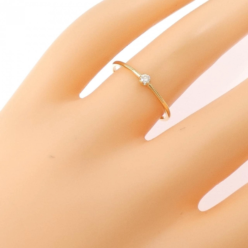 Nhẫn kim cương K18YG 0.03CT - Hàng hiệu Authentic 852258