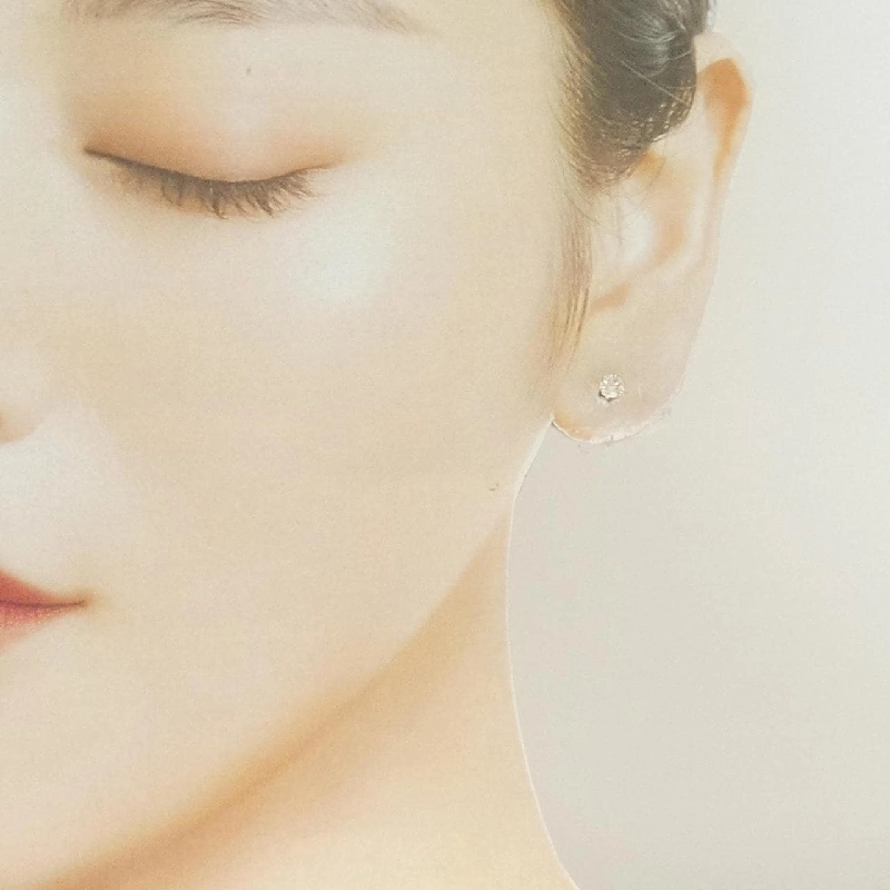 K18YG Solitaire Bông tai Kim cương 0.20CT Một bên - Hàng hiệu Chính hãng 866139