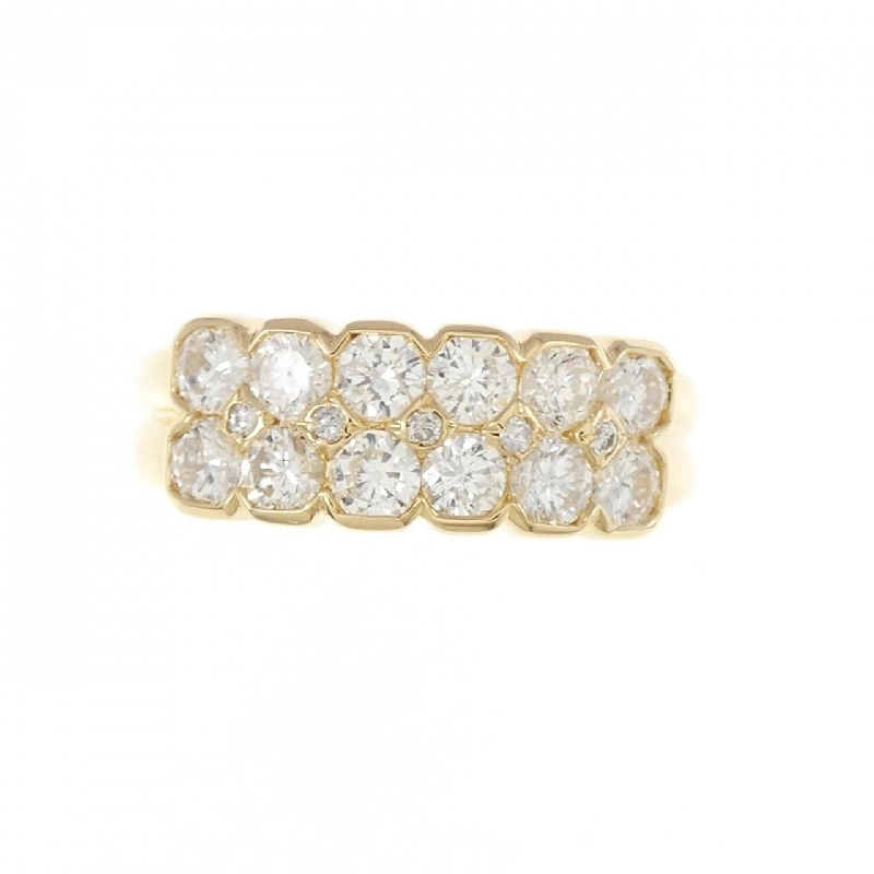 Nhẫn kim cương K18YG 1.05CT 673382