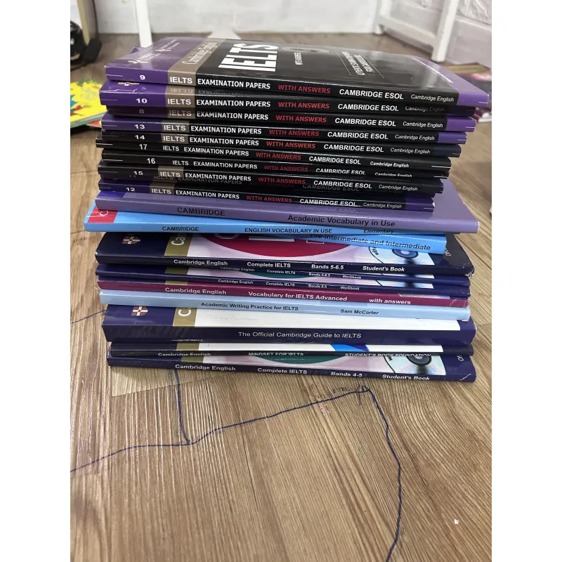 Combo 21 quyển ôn thi Ielts từ cơ bản đến nâng cao kèm bộ đề 8-17 1031378