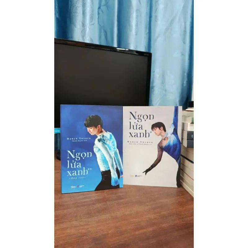 Combo 2 cuốn Ngọn Lửa Xanh (Tập 1 2), 2020, mới 80% - Hanyu Yuzuru (NguyenN) 926936