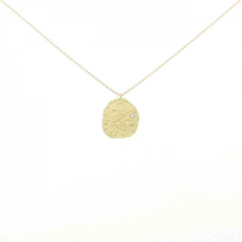 K18YG Dây chuyền kim cương hồng - Hàng hiệu Authentic 847698