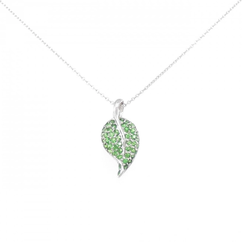 K18WG Lá Ngọc Lục Bảo Xanh 0.57CT - Hàng hiệu Chính hãng 863372