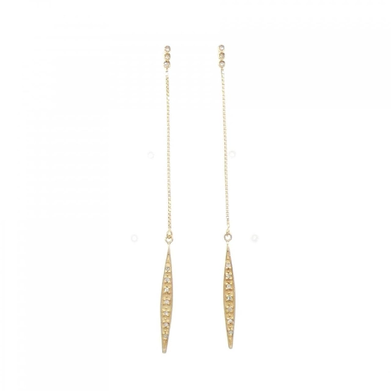 K18YG Bông tai kim cương - Hàng hiệu Authentic 865825