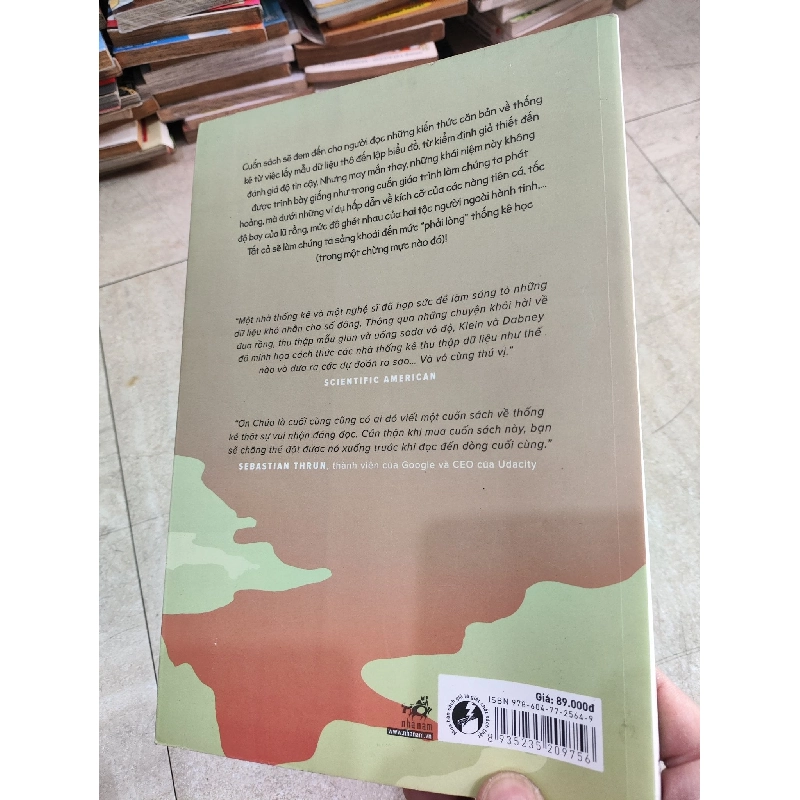 Làm quen thống kê học qua biếm hoạ - Grady Klein & Tiến Sĩ Alan Dabney 120958