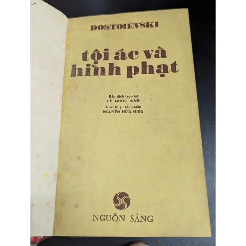 Sách Tội Ác và Trừng Phạt - Dostoevsky - dịch giả Lý Quốc Sinh 791143
