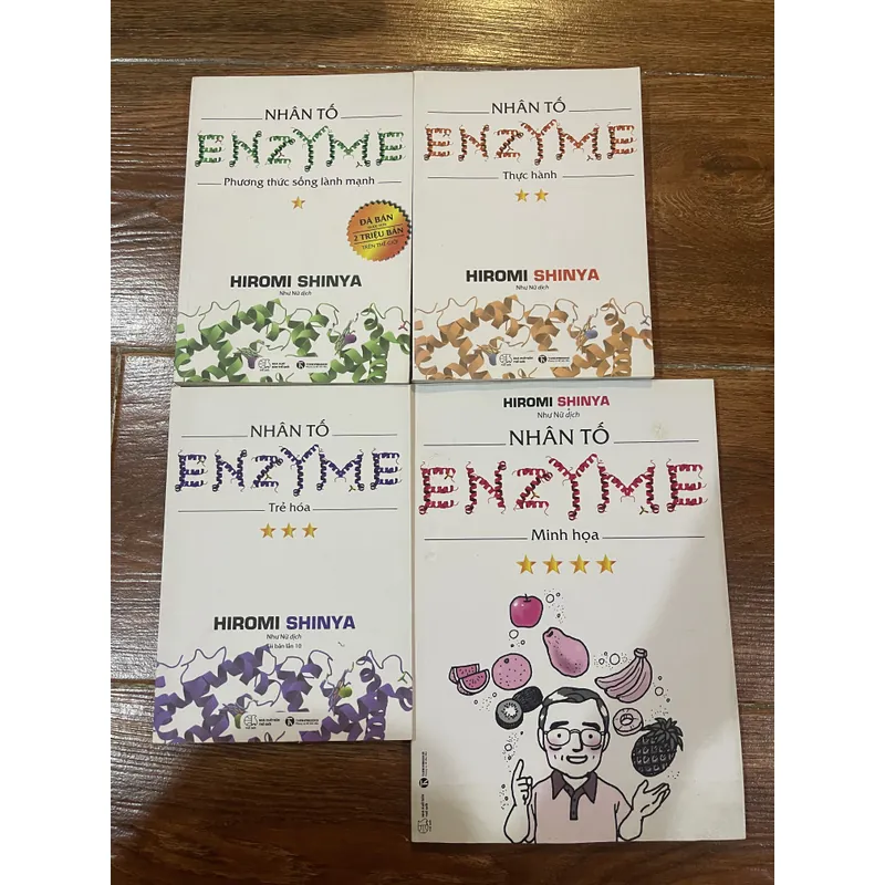 Nhân tố Enzyme full bộ 4 cuốn (7) 600319