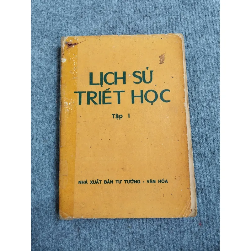 LỊCH SỬ TRIẾT HỌC TẬP I 689594